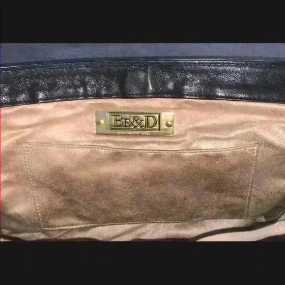 vintage Be&D leather handbag womens NEVER USED - Picture 4 of 5